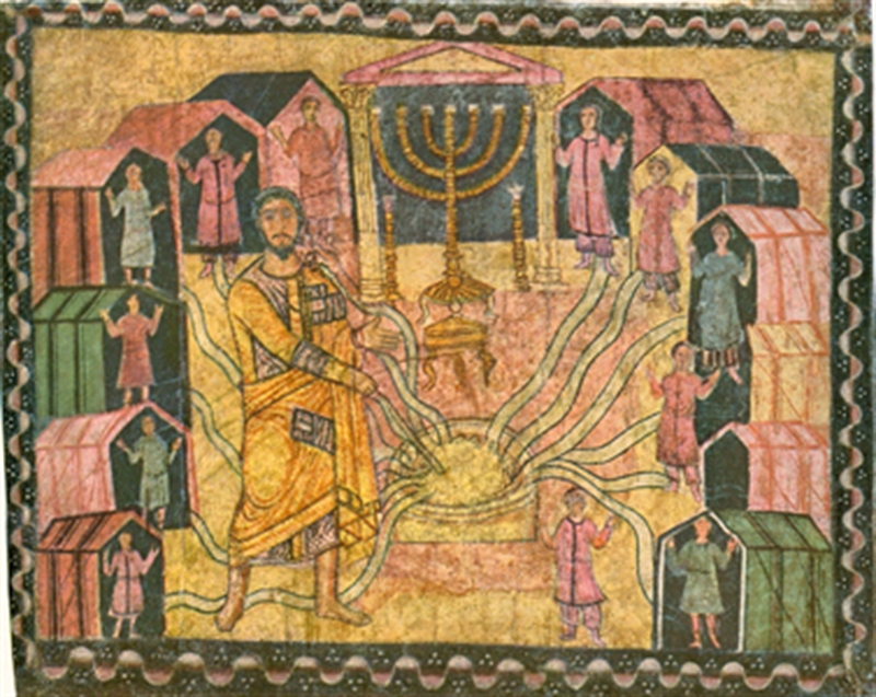 דורה אירופוס – בית הכנסת: משה והמעיין